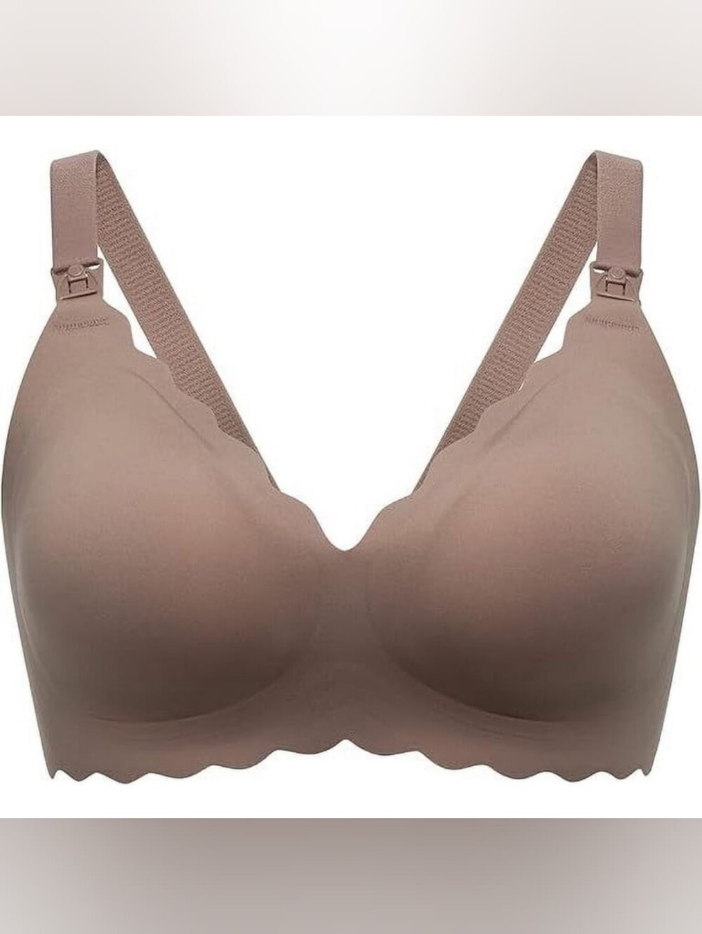 Momcozy Nursing Bras for Breastfeeding Seamless Maternity Bra Wireless Sz Medium